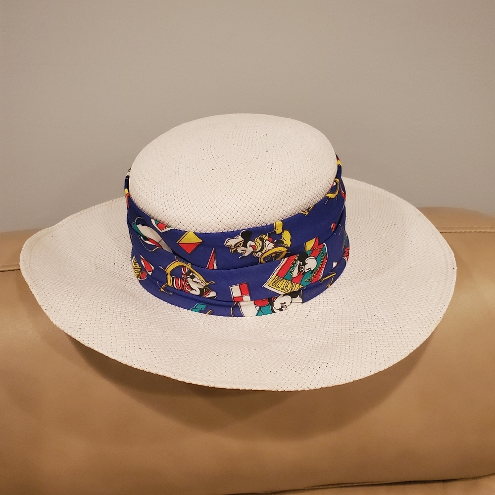 Straw Mickey Hat, One Size